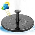 thumbnail image 1 of Garden Oasis: fuente de baño para pájaros ecológica que funciona con energía solar, fuente de agua solar flotante con un atractivo elemento acuático para jardín, estanque, piscina, pecera (incluye, 1 of 5