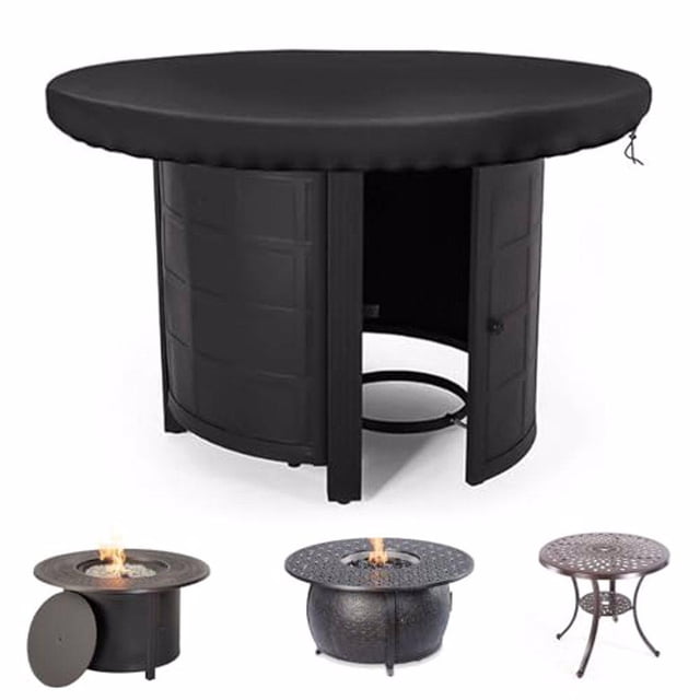 Cateissary Cubierta para placa de fuego, adecuada para interiores y exteriores, fuerte y duradera, cubierta para placa de fuego Jardín y Patio