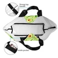 thumbnail image 4 of Disketp Green Avocado Bolsa Tote Estampada para Mujer, Bolso de Hombro y de Mano para Compras y Viajes, 4 of 8