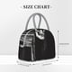 thumbnail image 2 of Disketp Gothic Skull Drape Bolsa Térmica para Almuerzo, Lonchera con Abertura Amplia y Gran Capacidad, Organizador Reutilizable para Mujeres, Hombres y Adultos, 2 of 6
