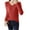 Red, variant on Drses Womens Long Sleeve Sweater Tops V-Neck Knitted Pullover Fashion Sweater Woman Winter Basic Soild Sweaters