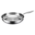 thumbnail image 1 of Feltree Uncoated Hammered Skillet for Induction & Gas Stoves - Non-Stick, Versatile for Omelettes, Steaks & More, 1 of 6