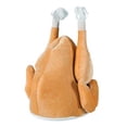 thumbnail image 2 of Divertido sombrero de pavo, sombrero de Acción de Gracias, traje de decoración, tocado novedoso, sombreros de pollo, sombreros para carnaval, juego de Yuyangstore Sombrero de pavo, 2 of 8