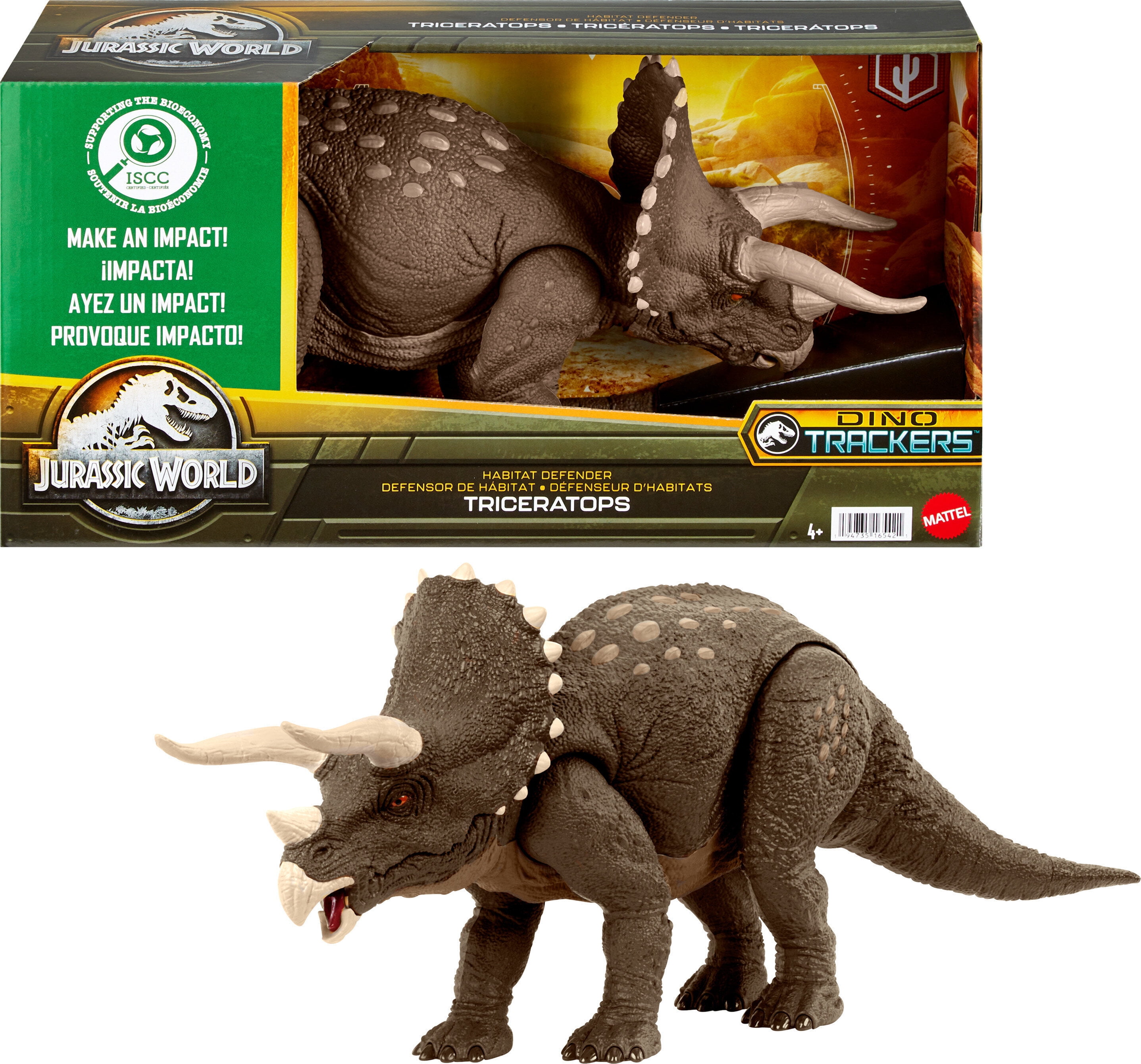 Jurassic World Tarbosaurus Dino Action Figure Primal Attack Massive Biters Toy Gift Walmart