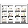 thumbnail image 6 of 3‑Tier Over The Toilet Storage Rack, Space‑saving Bathroom Organizer Shelf for Toiletries, Cosmetics and Daily Essentials, No‑Drill Design for Simple and Efficient Bathroom Storage, Black, 6 of 7