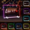 thumbnail image 2 of LED Drawing Board Doodle Glow Board for Christmas Gift, Room/Store/Festival,etc LED Glow Drawing Board, 2 of 5