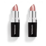 (2 pack) COVERGIRL Continuous Color Lipstick, 10 Sugar Almond