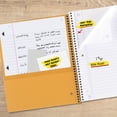 thumbnail image 3 of Five Star 5 Subject Wide Ruled Notebook Plus Study App, 8" x 10.5", Retro Green, Poly, Spiral, 200 Sheets, 3 of 6