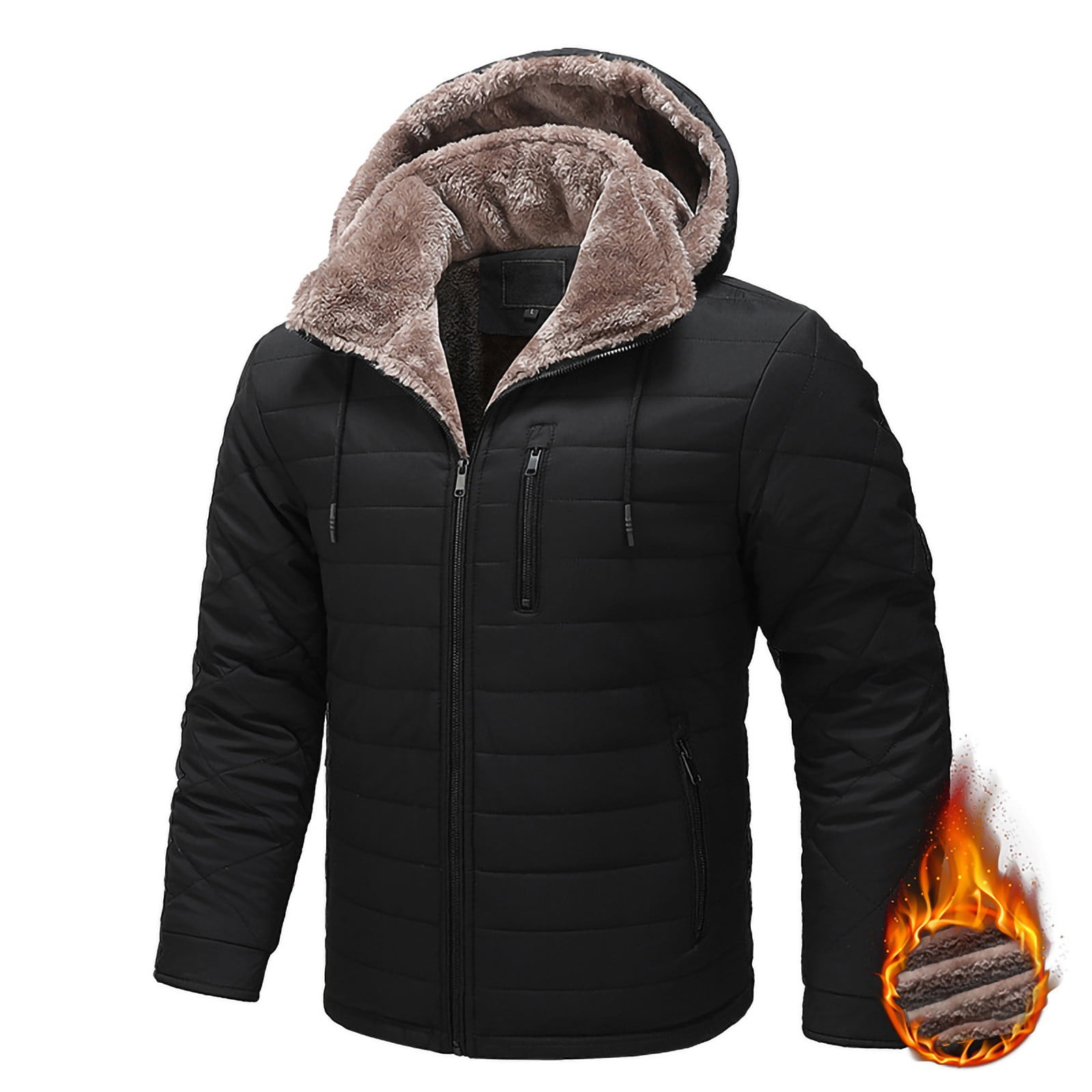 Styesk Jackets for Men Men's Cotton Jacket Men's Velvet Jacket