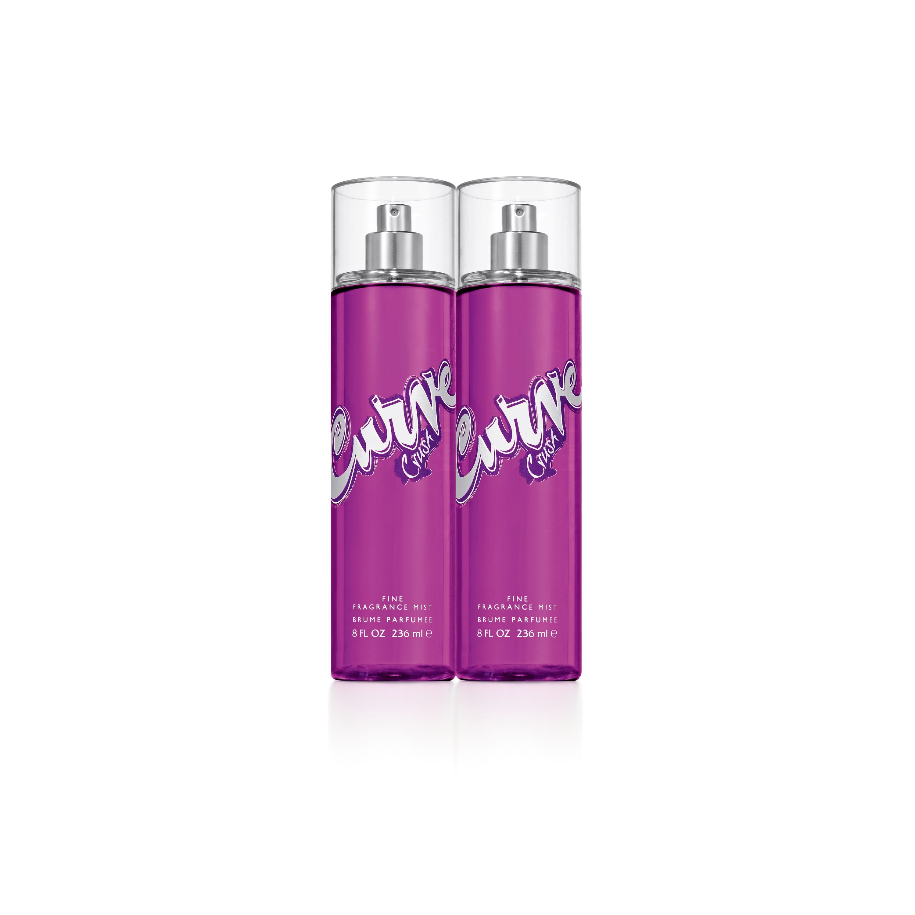 Curve Crush Body Spray for Women, 8 Oz, 2 Pack