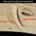 thumbnail image 3 of From ChinaApplicable to Car Inner left Right Inside Handle Door Panel 51417230853 For BMW E90 E91 3 Series Pull Trim Cover Gray Beige Black 2005-2012, 3 of 7