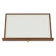 thumbnail image 6 of Rectangular Jewelry Box Case Necklace Ring Watch Storage Cabinet Organizer W/ 2 Drawers, 6 of 12