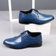 thumbnail image 1 of Zapatos de cuero de verano para hombre, zapatos formales de cuero de talla grande para hombre, zapatos de hombre con punzón hueco, 1 of 5