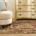 thumbnail image 4 of Unique Loom Saturn Collection Area Rug - Outlook (5' 3" Square Cream/Cream), 4 of 8