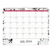 Blue Sky Analeis/Enterprise 15x12 Wall Calendar, July 2016-June 2017