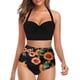 thumbnail image 2 of Sexy mujer moda Bikini estampado dos piezas traje de baño traje de baño conjunto de ropa de playa Fridja  nalpqowj59203, 2 of 9