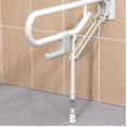thumbnail image 3 of ARC GB1830-WH Fold-Up Support Grab Bar with Adjustable Leg, Available in Various Colors, 3 of 3