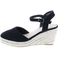 thumbnail image 2 of TOP Moda Wishing-5 Women's Closed Toe Buckle Strap Espedrilles Sandals, 2 of 7