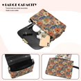 thumbnail image 4 of Pzuqiu Flowers Women Leather Crossbody Bag Trendy Craftsmanship Leather Quilted Shoulder Bag with Chain Strap Lightness Practical Fashion for Party and Special Occasions, 4 of 7