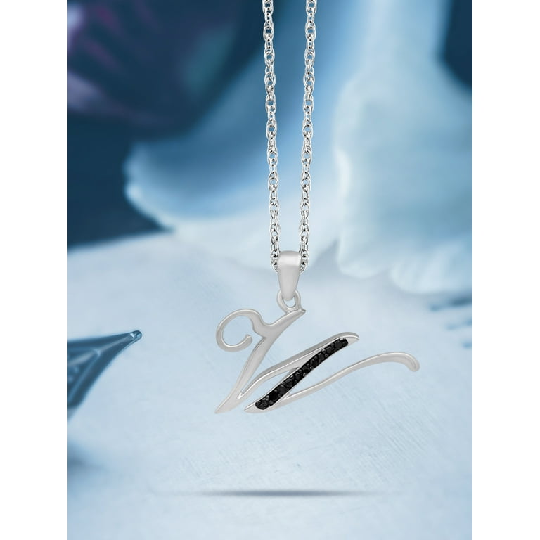 Jewelexcess Women's Initial Letter Pendant