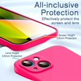 thumbnail image 5 of Square Soft Liquid Silicone Cover Case For iPhone 15 14 13 12 11 Pro Max Plus XS XR X Colorful Ultra Armor Bumper Cover, 5 of 5