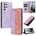 thumbnail image 1 of Funda FOXDOCK para Samsung Galaxy S21 Ultra de Cuero Premium Bicolor con Ranuras RFID, Carcasa Tipo Billetera Antigolpes y Soporte Plegable, 1 of 6