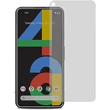 VIESUP 2PACK Screen Protector Compatible with Google Pixel 4a 4G Anti-spy , Easy Installation Anti-Scratch Privacy Tempered Glass Screen Protector
