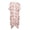 Cherry Bow Pattern, variant on HELLHERO Gold Polka Dot Pattern Bathing Suit Cover Up Long Cardigan Polyester Breathable Long Kimono Swimsuit Cover Up