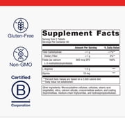 Metagenics Arginine Plus - 1.5 g L-Arginine - Supports Blood Flow & Heart Health* - 665 mcg DFE Folate (as Calcium L-5-Methyltetrahydrofolate) - Non-GMO, Vegetarian & Gluten-Free - 120 Count