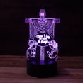 thumbnail image 5 of 3D Praying Children w/ Holy Cross Night Light - 7 Color LED Lamp Base with USB, Battery & Touch control Rotating Fade, Solid Color mode Makes a perfect Nightlight for Kids or Unique Gift for any age, 5 of 6