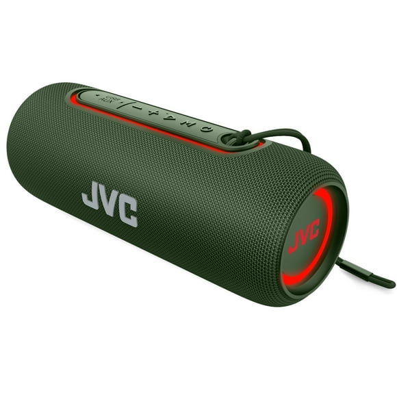 Bocina JVC Bluetooth Luz RGB 20w USB Auxiliar 5 Horas SP-PA5BTA Color Verde