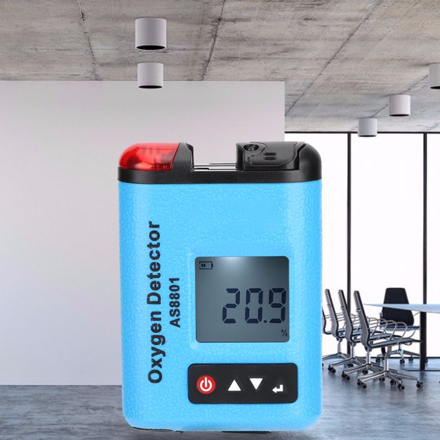 Detector de Oxígeno Portátil Jadeshay AS8801 Gas Durabilidad Extendida