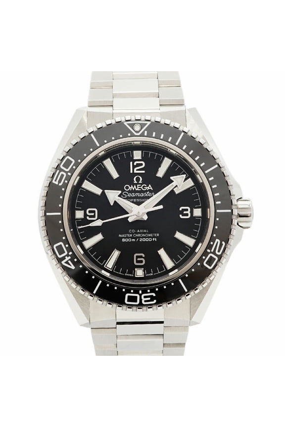 Pre-Owned Omega Seamaster Planet Ocean 217.30.42.21.01.001 Black Dial Men's Watch