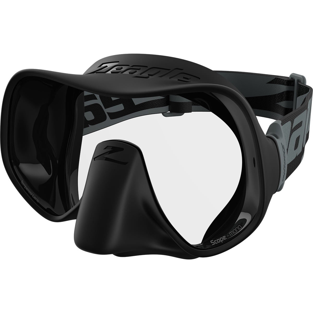 Zeagle Scope Mono Dive Mask for FreeDiving Scuba Snorkeling 6500