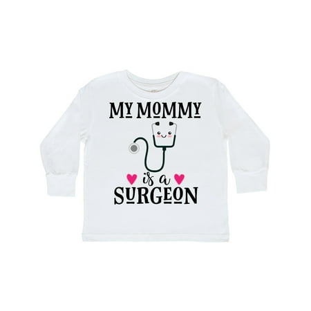 

Inktastic Surgeon Mom Baby Gift Gift Toddler Toddler Girl Long Sleeve T-Shirt