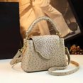 thumbnail image 3 of Fashion Women' Luxury Bag Brand Design Colorful Snake Pattern Creative High-grade Genuine Leather Shoulder Handbag Crossbody Bag, 3 of 5