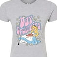 thumbnail image 3 of Disney - Alice In Wonderland - Day Dreaming - Juniors Fitted Graphic T-Shirt, 3 of 5