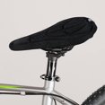 thumbnail image 3 of Funda de sillín de gel para bicicleta Funda de sillín Cojín suave 3d (negro) (1 pieza) ZWF, 3 of 5