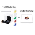 thumbnail image 1 of 8.7 Inch Portable LED Photo Studio Box Tabletop Shooting Light Box Tent Photography Mini Box Softbox Set Display Lightbox ,Photographic Equipment, 1 of 7