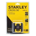 thumbnail image 4 of Nivel Laser Cruz Stanley Cross90 Linea Roja Superficie Plana STHT77502, 4 of 5