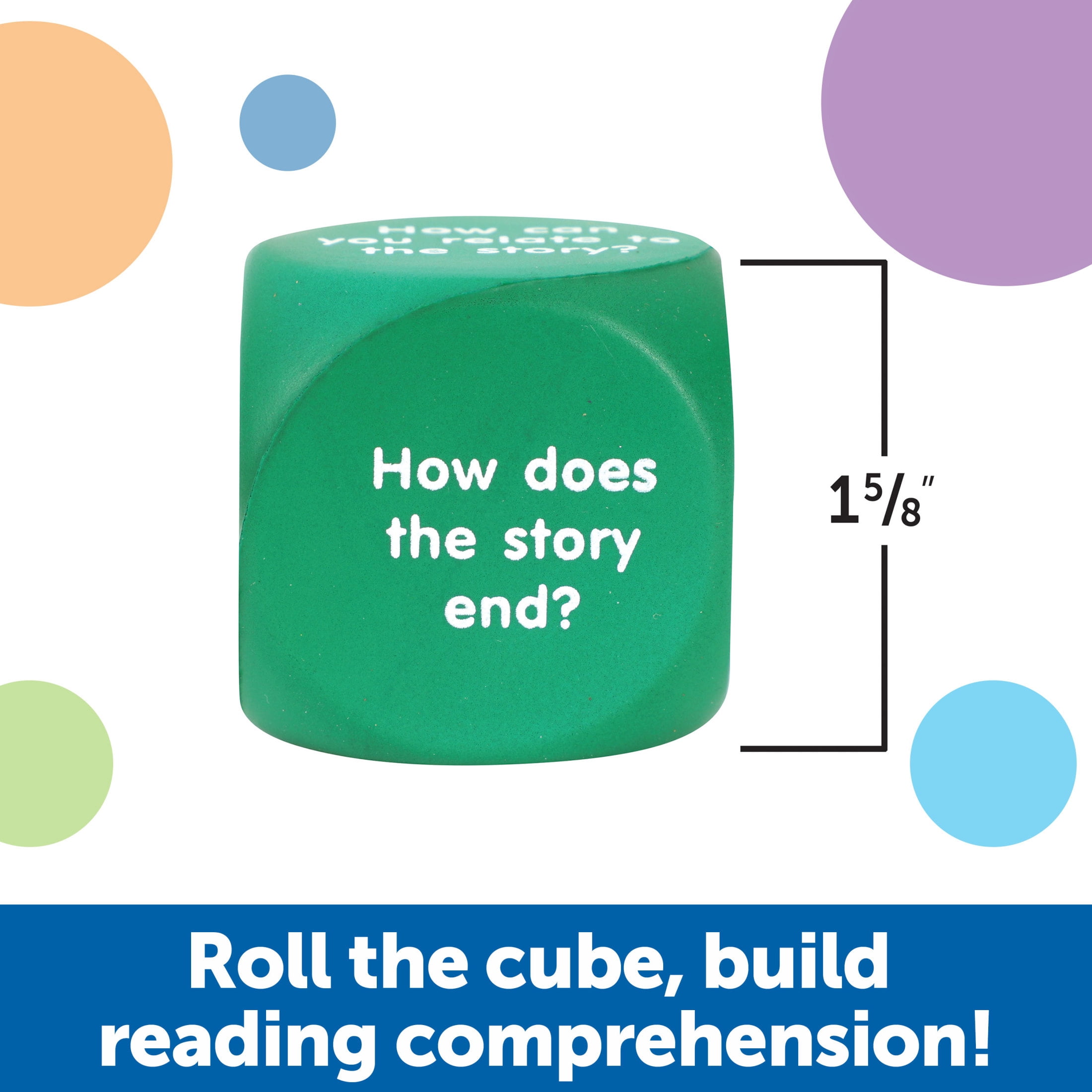 Learning Resources Reading Comprehension Cubes Conversation Starter for Kids, Ages 6+