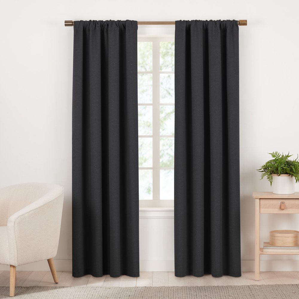 Gap Home MultiNep Organic Cotton Room Darkening Window Curtain Pair