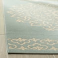 thumbnail image 3 of SAFAVIEH Linden Thornton Floral Area Rug, Cream/Aqua, 4' x 6', 3 of 7