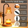 thumbnail image 4 of PKALQ Candle Warmer Lamp with Timer Dimmable, Birthday Gifts for Women Mom, House Warming Gifts New Home Decor, Wax Melt Warmer for Jar Candles with 2 Bulbs, 4 of 7