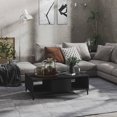 thumbnail image 1 of vidaXL Coffee Table Grey 103.5x60x35 cm Engineered Wood, 1 of 5