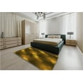 thumbnail image 4 of Ahgly Company Indoor Square Patterned Blood Night Red Area Rugs, 8' Square, 4 of 6