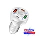 thumbnail image 3 of Cargador de Auto Elegate 4 En 1 2xusb Tipo A 2x USB Tipo C Blanco, 3 of 5
