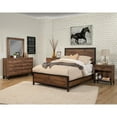 thumbnail image 3 of Origins by Alpine Weston Wood 6 Drawer Dresser in Rustic Pine, 3 of 7