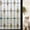 Star, variant on Reeded Glass Privacy Film, Frosted Window Vinyl, 3D Decorative Window Decals Non Adhesive for Bathroom Living Room 29.5x157.4 inches