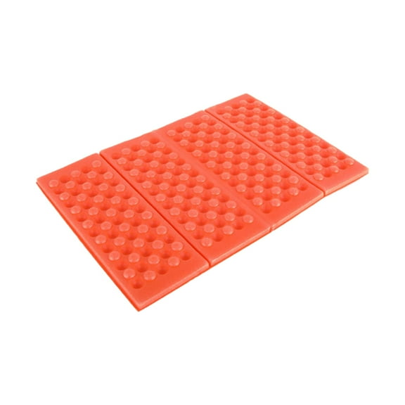 yotijay Camping Seat Cushion Thick Stadium Pad Multipurpose Ultralight Foldable Seat Pad Orange